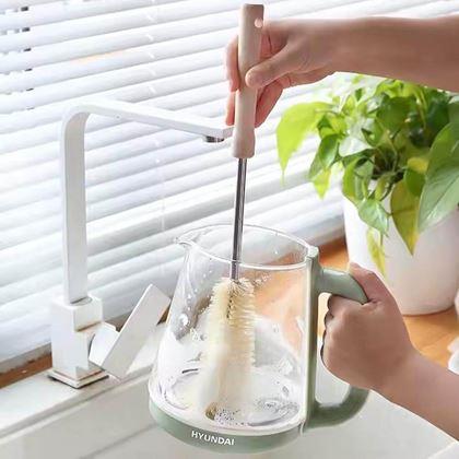 Kép valamiből Fa tisztító üvegkefe fa nyéllel