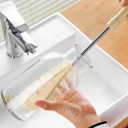 Kép valamiből Fa tisztító üvegkefe fa nyéllel