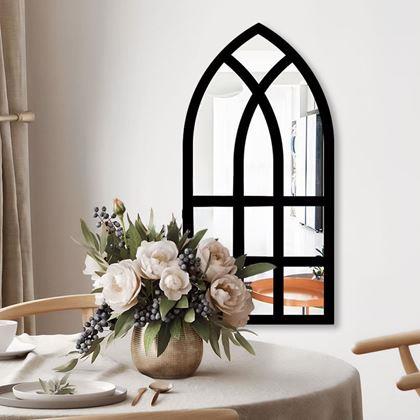 Kép valamiből Ablak alakú, falra ragasztható tükör 44x22 cm