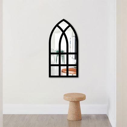 Kép valamiből Ablak alakú, falra ragasztható tükör 44x22 cm