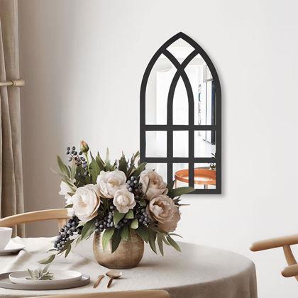 Kép valamiből Ablak alakú, falra ragasztható tükör 44x22 cm