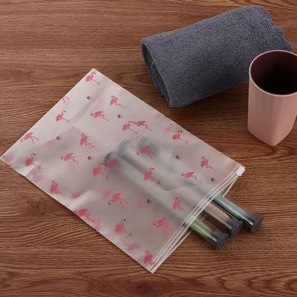 Kép valamiből Vízálló utazótáskák szett  -  flamingó