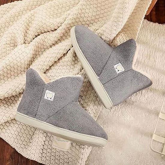 Kép valamiből Magas, meleg, bundás mamuszok - 40-42