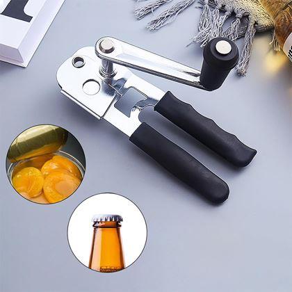 Kép valamiből Fém konzervnyitó tekerőkarral