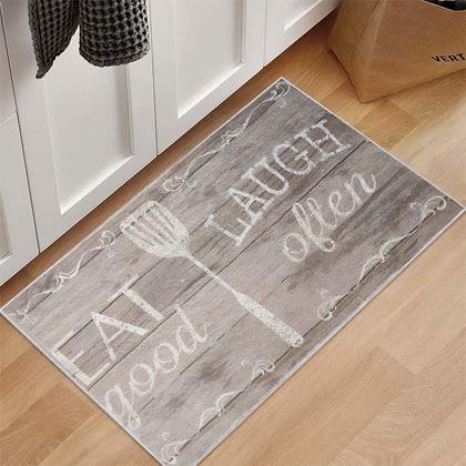 Kép valamiből Csúszásgátló szőnyeg 90x60 cm - Eat Good, Laugh Often