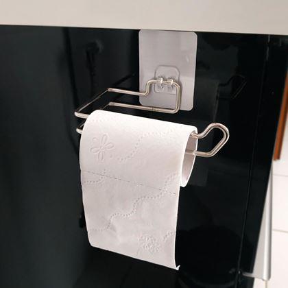Kép valamiből Rozsdamentes acél WC-papír tartó