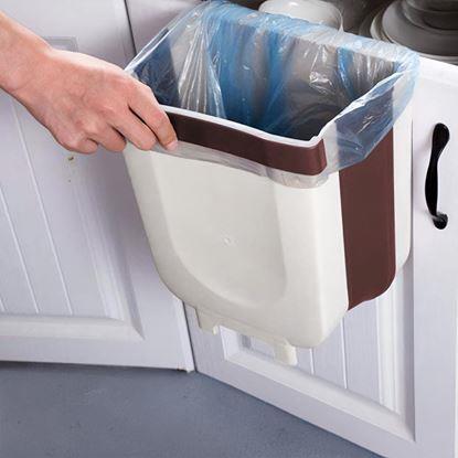 Kép Összecsukható, ajtóra akasztható kosár