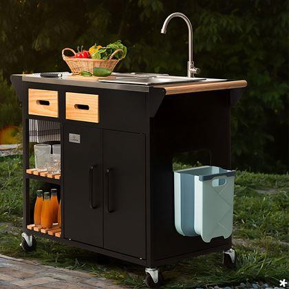 Kép valamiből Összecsukható, ajtóra akasztható kosár - fehér-barna