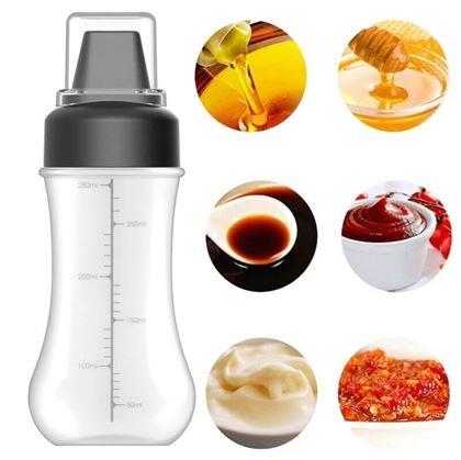 Kép valamiből Átlátszó szószos flakon 300 ml