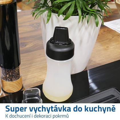 Kép valamiből Átlátszó szószos flakon 300 ml