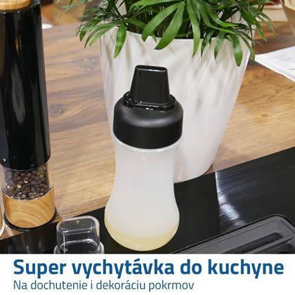 Kép valamiből Átlátszó szószos flakon 300 ml