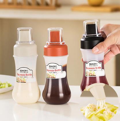 Kép valamiből Átlátszó szószos flakon 300 ml
