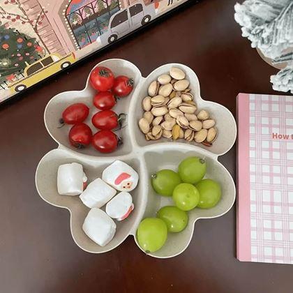 Kép valamiből Osztott tálaló tál – 4 rekesszel