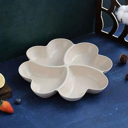 Kép valamiből Osztott tálaló tál – 4 rekesszel