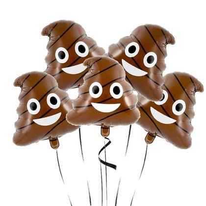 Kép valamiből Fólia lufi – kaki figura, 43 cm