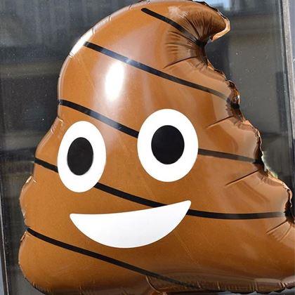 Kép valamiből Fólia lufi – kaki figura, 43 cm