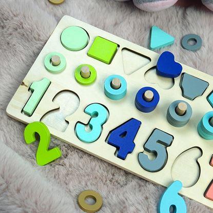 Kép Fa puzzle – számok, formák, számolás