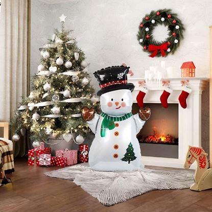 Kép Fóliás hóember lufi 90 cm