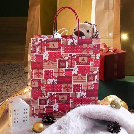 Kép valamiből Karácsonyi táska - M méret - ajándékok