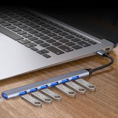 Kép Többportos USB 7 az 1-ben adapter