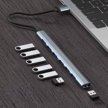 Kép valamiből Többportos USB 7 az 1-ben adapter
