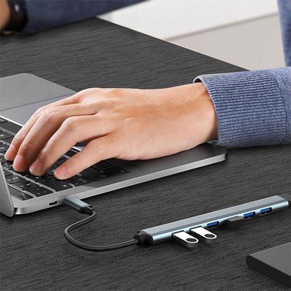 Kép valamiből Többportos USB 7 az 1-ben adapter