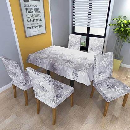 Kép valamiből Karácsonyi motívumú székborítás  -  hópehely