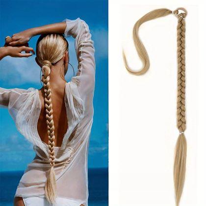 Kép valamiből Hajdísz, copf 85 cm -  szőke