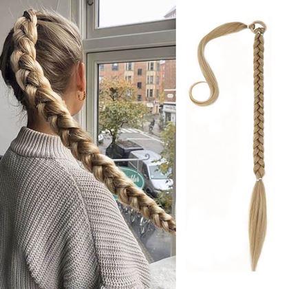 Kép valamiből Hajdísz, copf 85 cm -  szőke