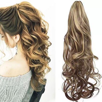 Kép valamiből Hullámos, 60 cm-es copf hajdúsító -  melír