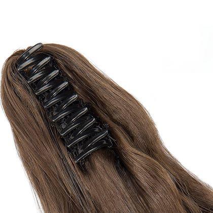 Kép valamiből Hullámos, 60 cm-es copf hajdúsító -  barna