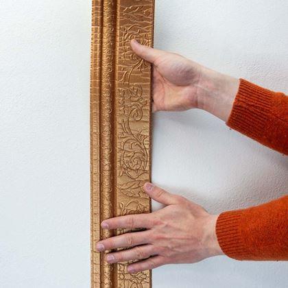 Kép valamiből Öntapadó 3D szalag - bronz