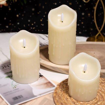 Kép valamiből LED gyertya elemmel