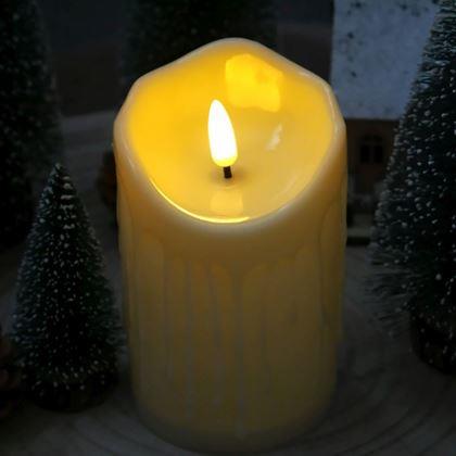 Kép valamiből LED gyertya elemmel