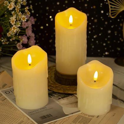 Kép valamiből LED gyertya elemmel