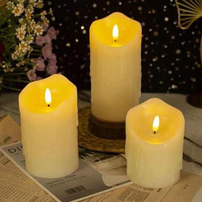 Kép LED svíčka na baterie