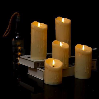 Kép valamiből LED gyertya elemmel