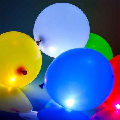 Kép valamiből LED világító lufik 5 db