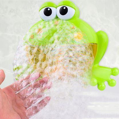 Kép Buborékfújó béka fürdőkádba