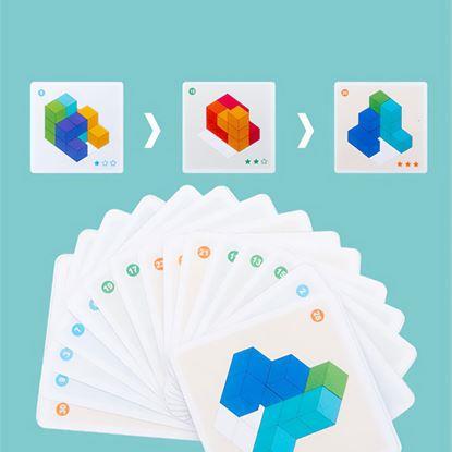 Kép Tetris 3D kocka kihívás kártyákkal