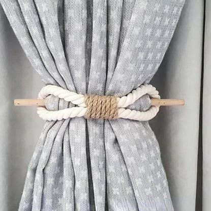 Kép Dekoratív függönyrögzítő kötél