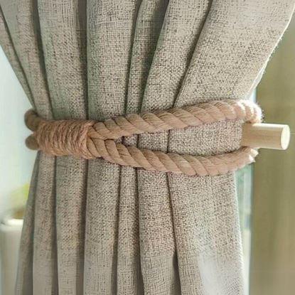 Kép Dekoratív függönyrögzítő kötél