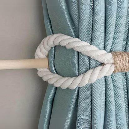 Kép Dekoratív függönyrögzítő kötél