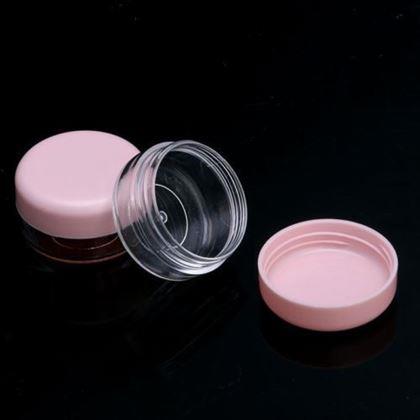 Kép valamiből Utazási kozmetikai üvegcsék készlete repülőgépre való táskával, 50 ml