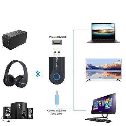 Kép valamiből Bluetooth audio adó/átjátszó, USB és 3,5 mm JACK
