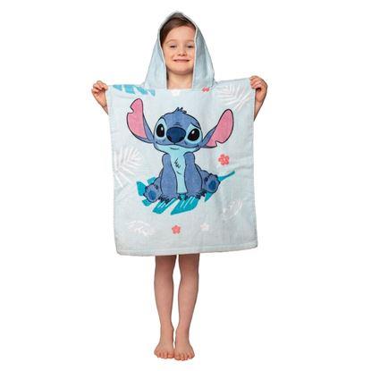 Kép Gyerek frottír poncsó - Lilo és Stitch