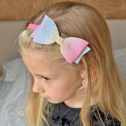 Kép Csillogó hajpánt masnival 