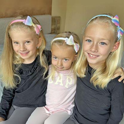 Kép Csillogó hajpánt masnival 