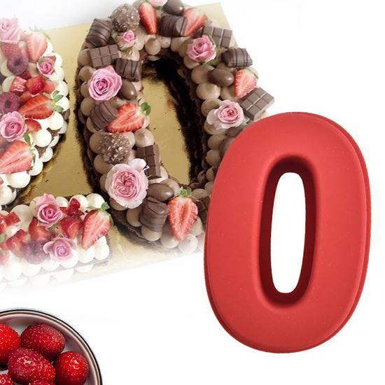 Kép valamiből Sütőszilikon forma szám alakban - 0