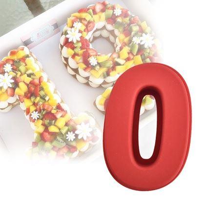 Kép valamiből Sütőszilikon forma szám alakban - 0